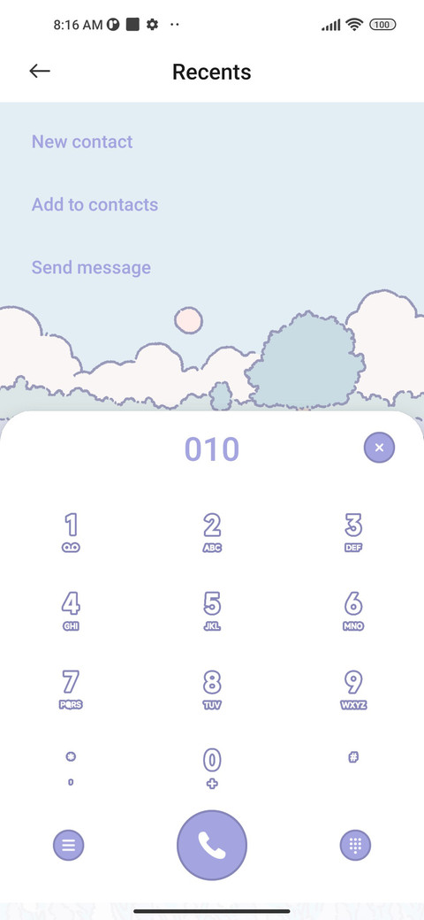 Purple Field screenshot