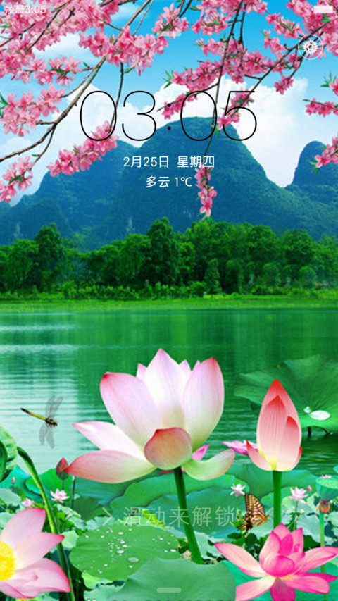 唯美荷花 screenshot