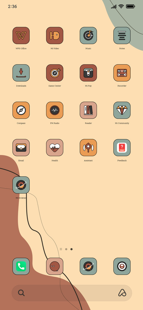 Nordic widget screenshot