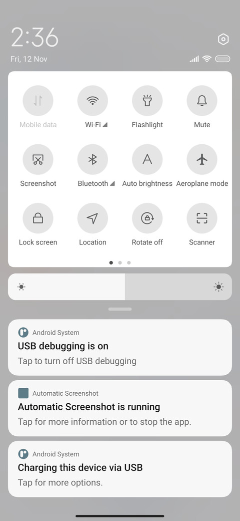 Share with you screenshot