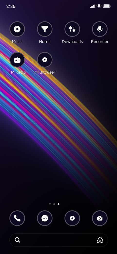 Multicolored Lines screenshot