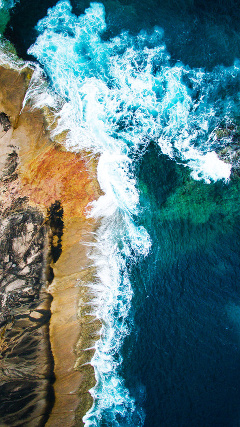 Blue paradise rock screenshot