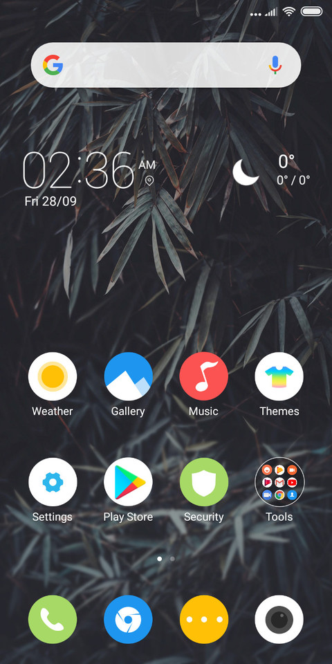 Bamboo forest screenshot