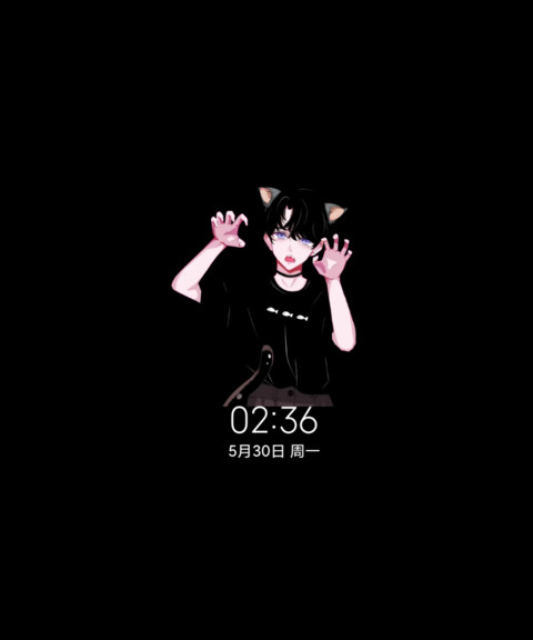 动效互动猫系少年 screenshot