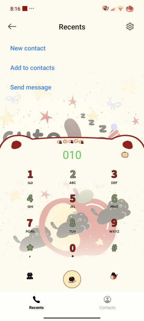 Kitten Red Apple screenshot