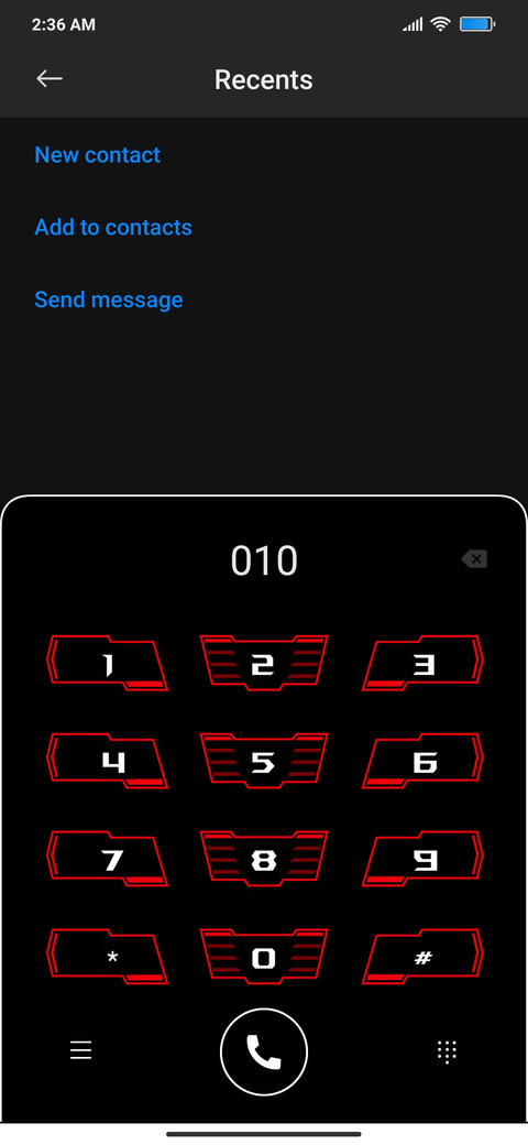 Rog Phone Game Ui screenshot