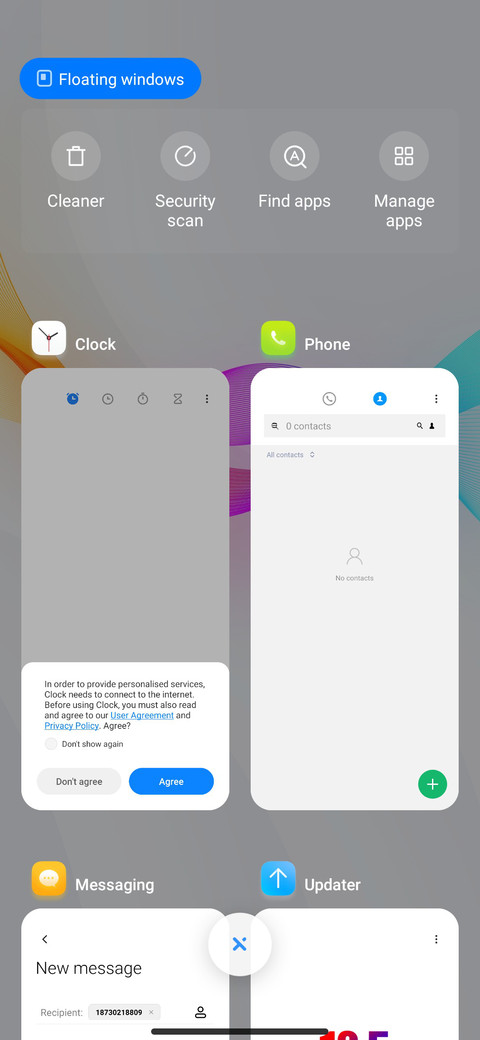 White X screenshot