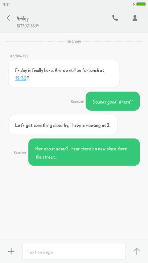 Moby Chacha screenshot