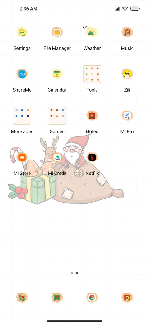 Gift delivery screenshot