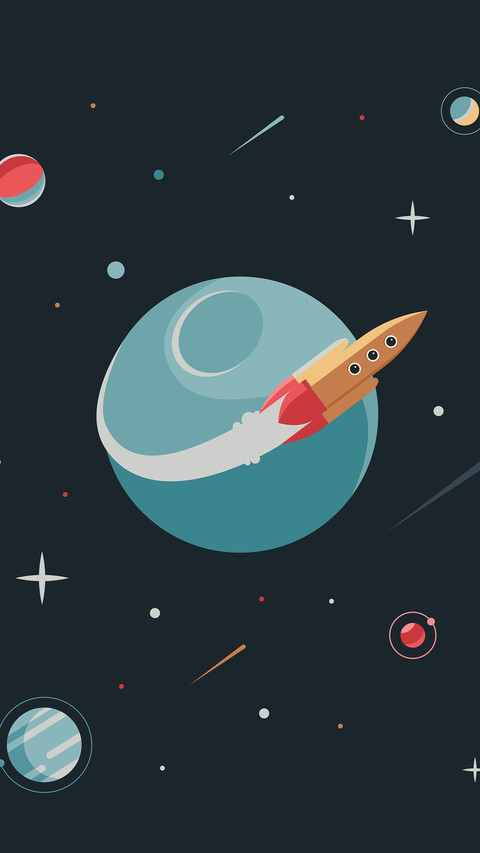 Q version of the Astronaut screenshot