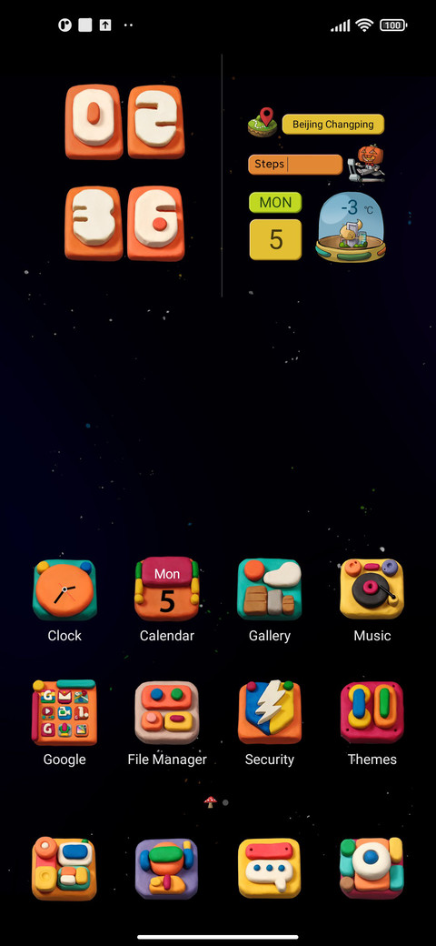 Clay ControlCenter screenshot