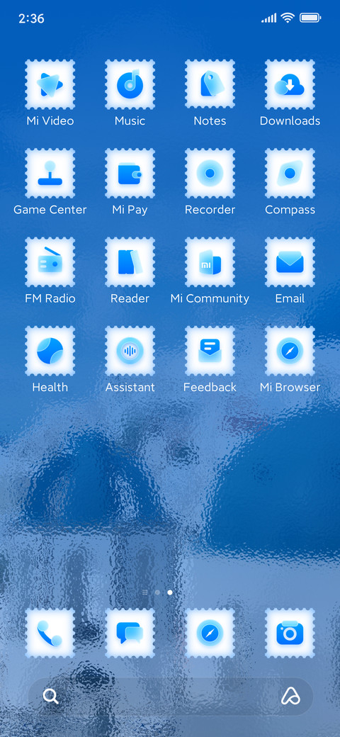 Santorini (Glass) screenshot