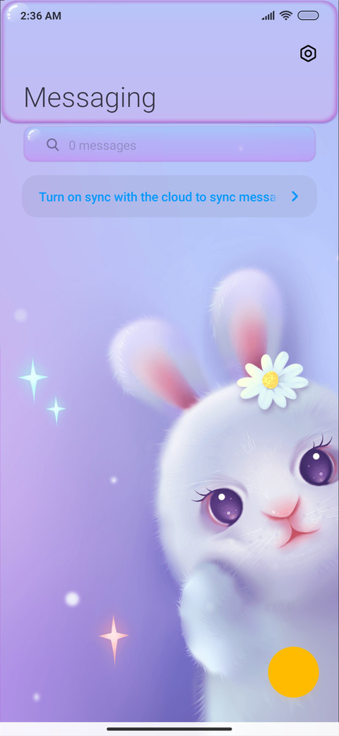 Cute bunny screenshot