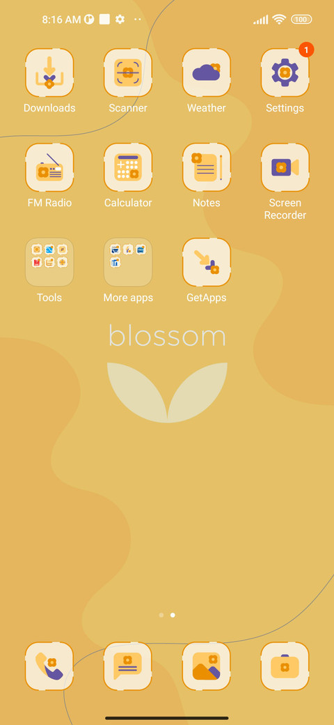 Yellow screenshot