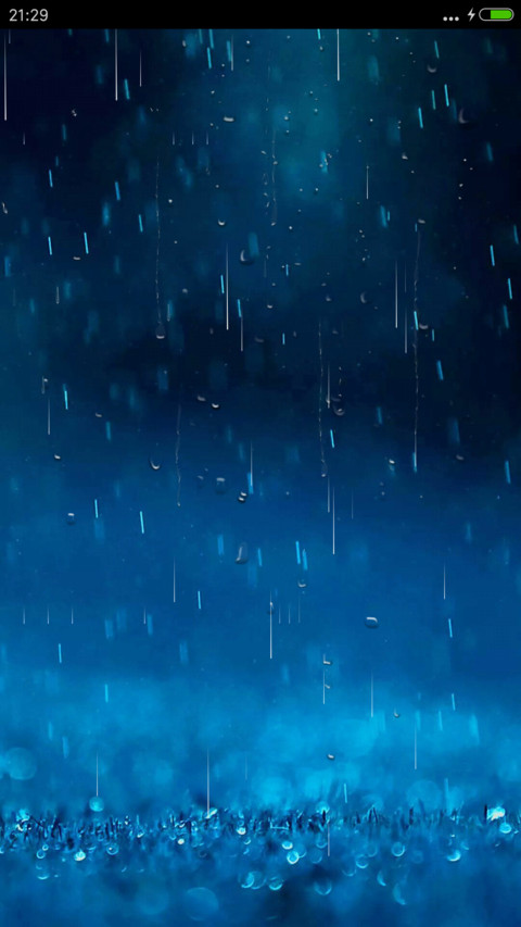 (下雨特效)新颜(头像自定义) screenshot