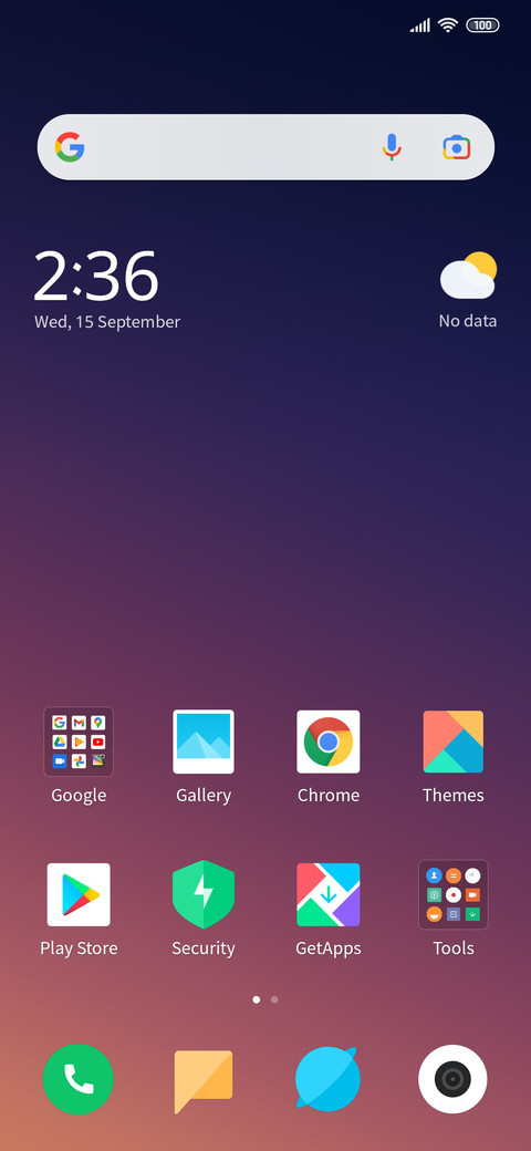 Arabic UI Text screenshot