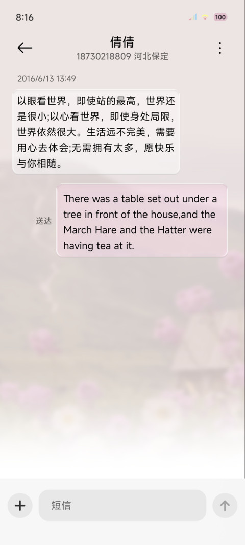 春风有信花开有期 screenshot