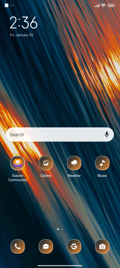 Gold screenshot