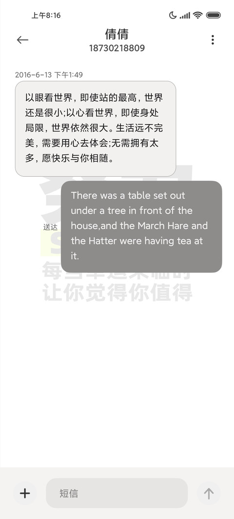 努力 简约文字 screenshot