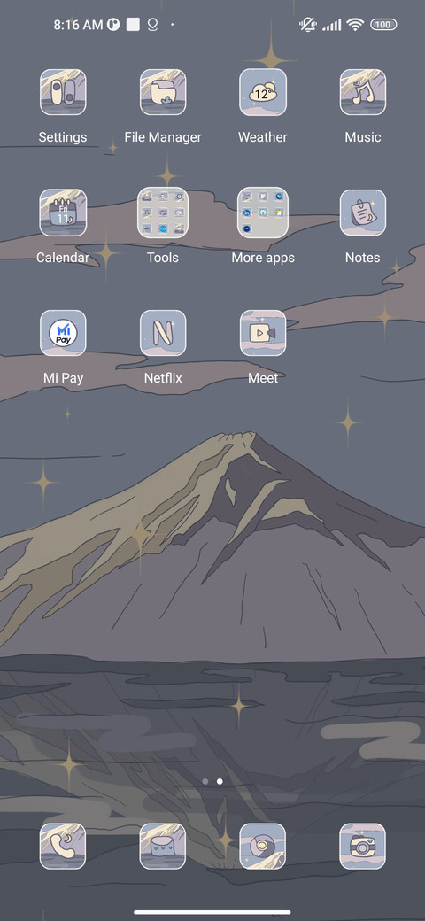 starry night screenshot