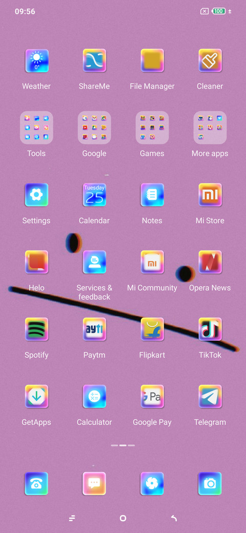 Gradient Pink! screenshot