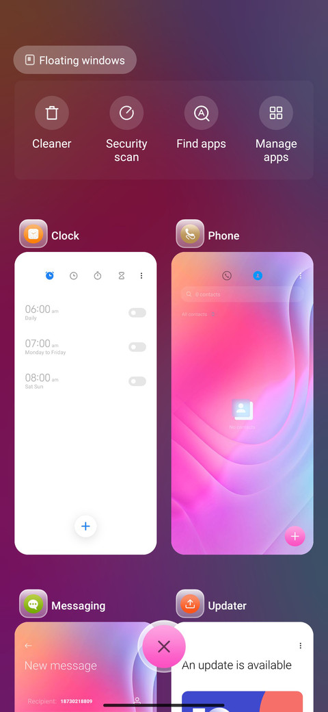 Pink Abstract screenshot