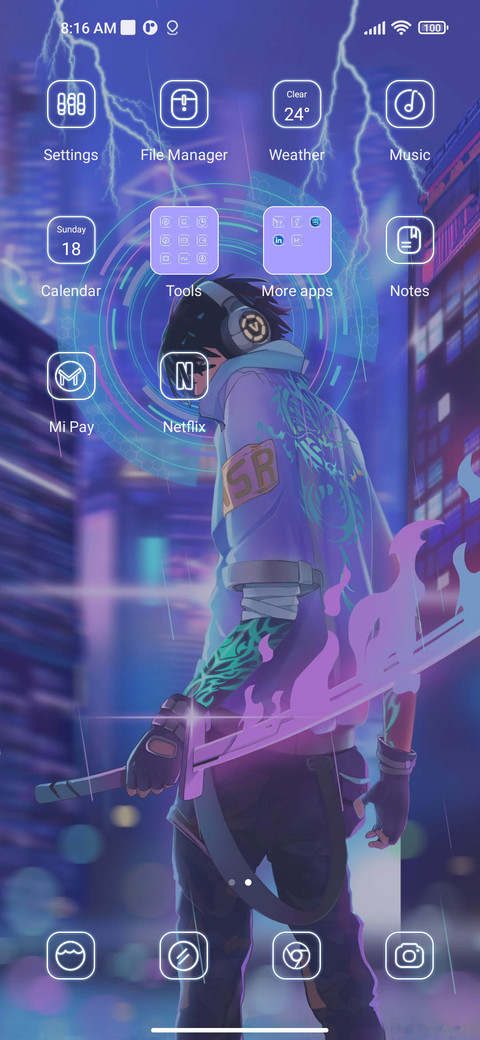 Cyberpunk Samurai screenshot