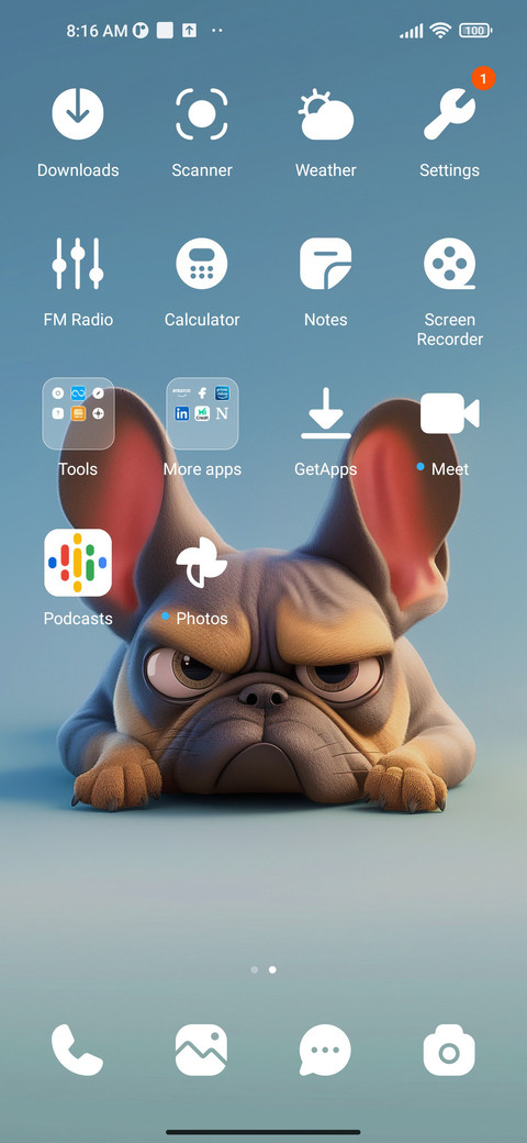French bulldog screenshot