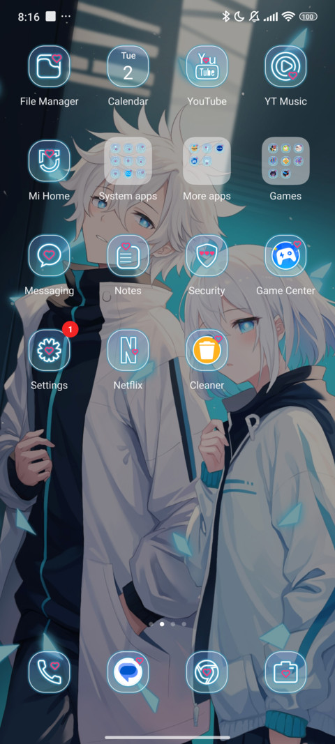 Cyan Twin Gaze screenshot