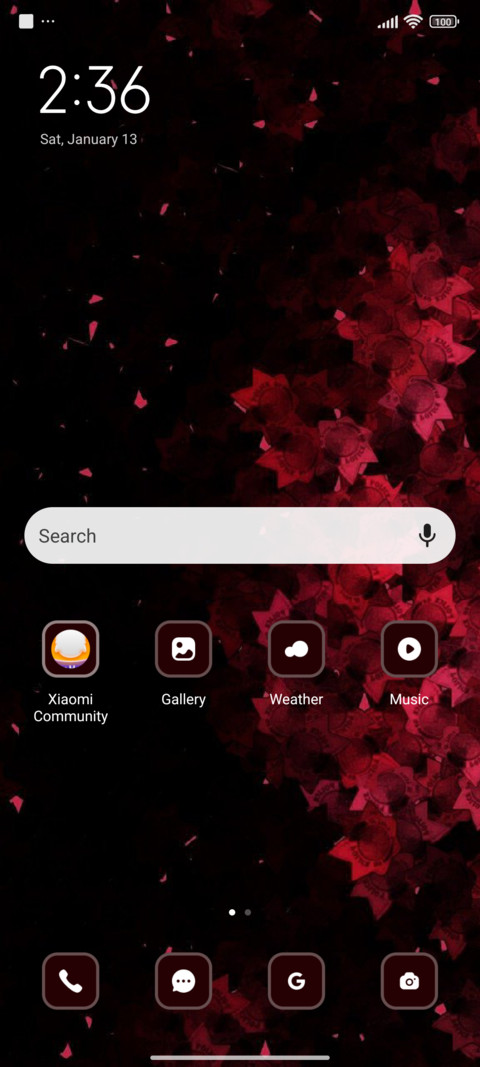 Leaf screenshot