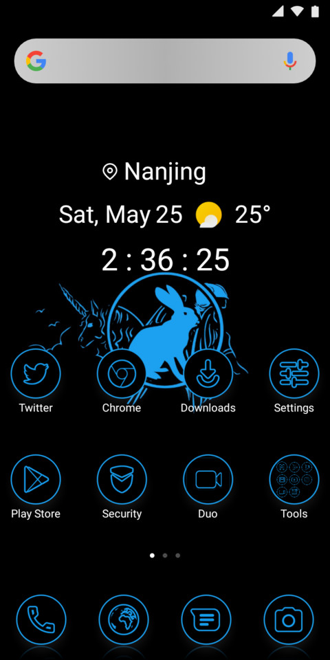 X Darkness  Twitter Accent _DWM19 screenshot