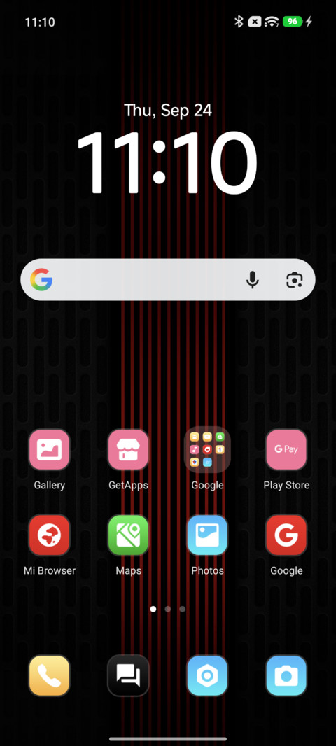 Business Red OS screenshot