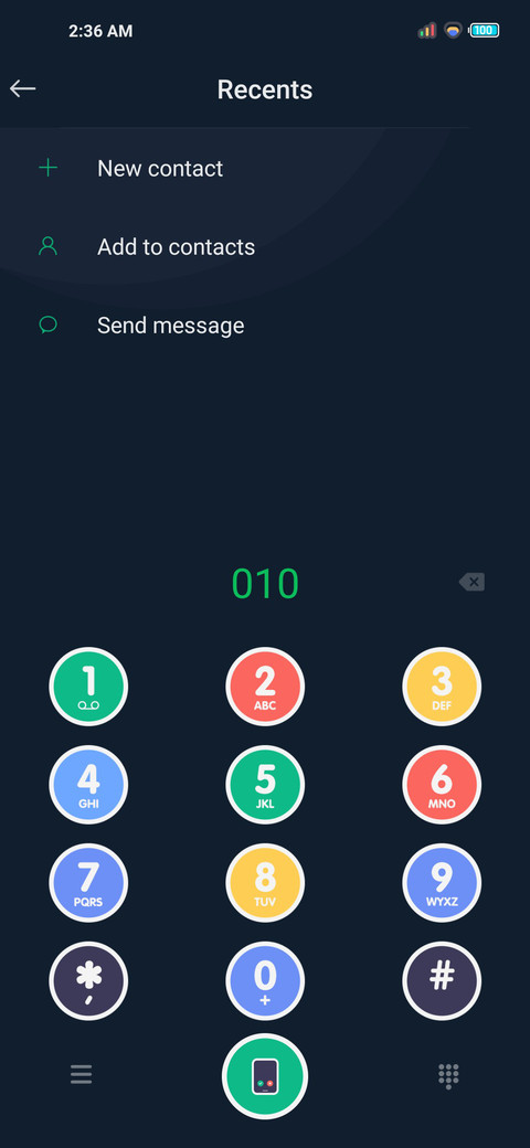 Color design screenshot