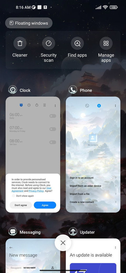 Cross Clear Breeze screenshot