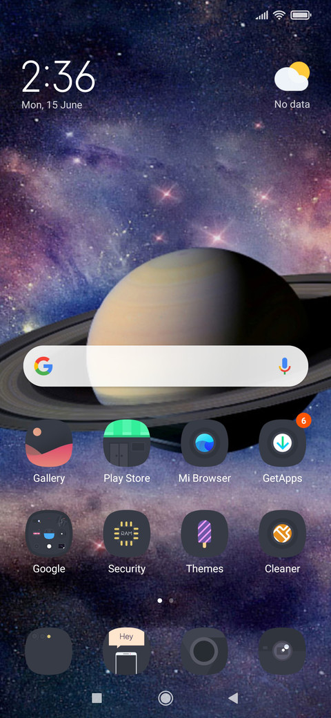 Blue night screenshot