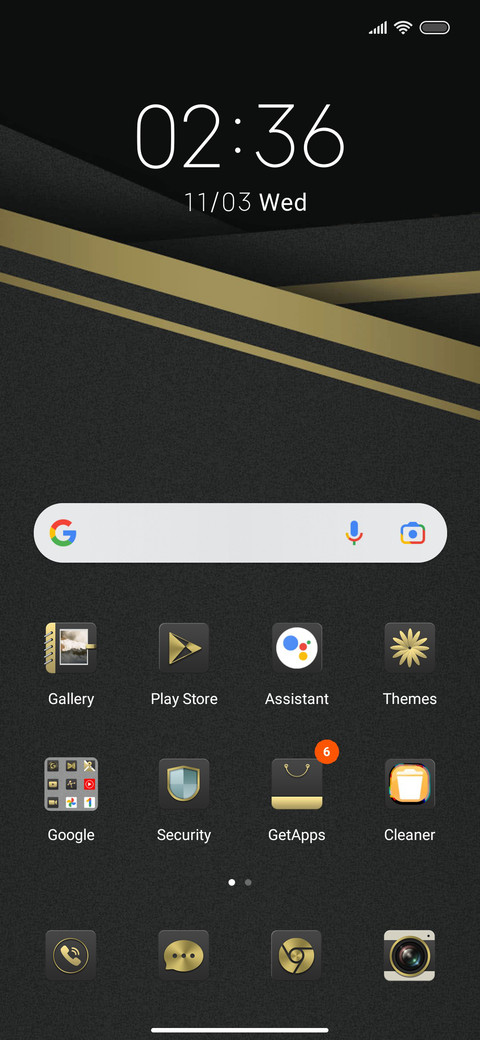 Frame clock screenshot