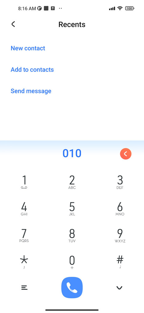 Blue Ui screenshot