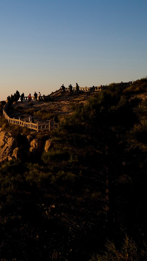 At the top of the mountain peak screenshot