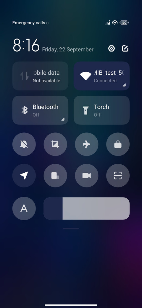 Futuristic screenshot