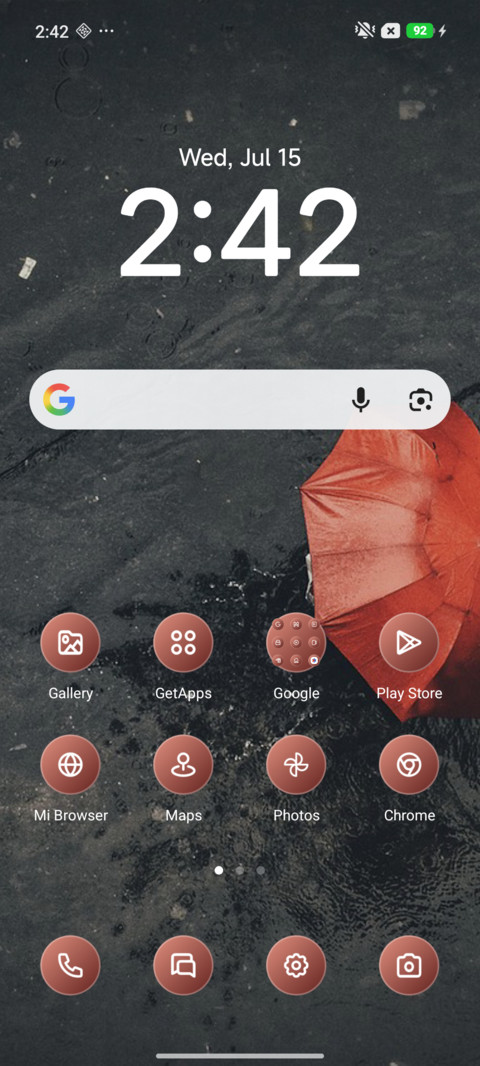 Rain screenshot