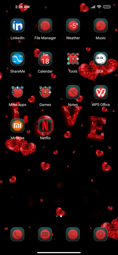 Love lock screenshot