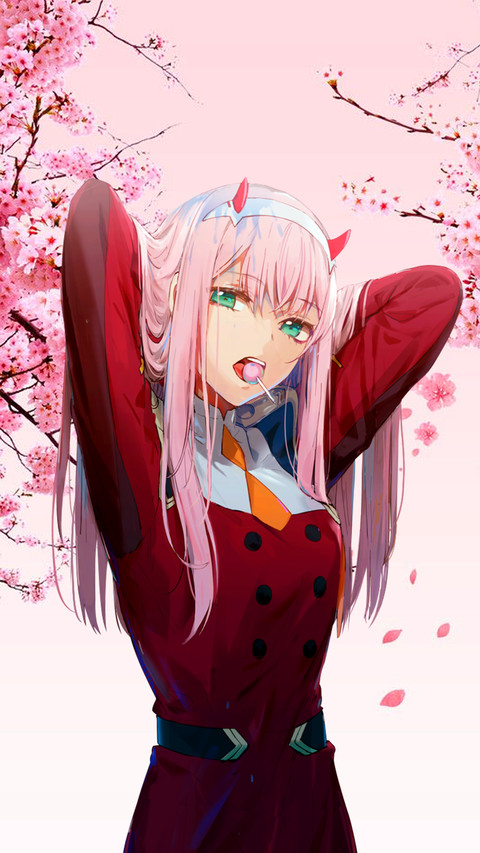 Zero Two Art 1080 x 1920 screenshot
