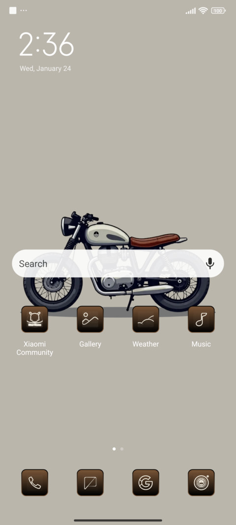 classic motorbike screenshot