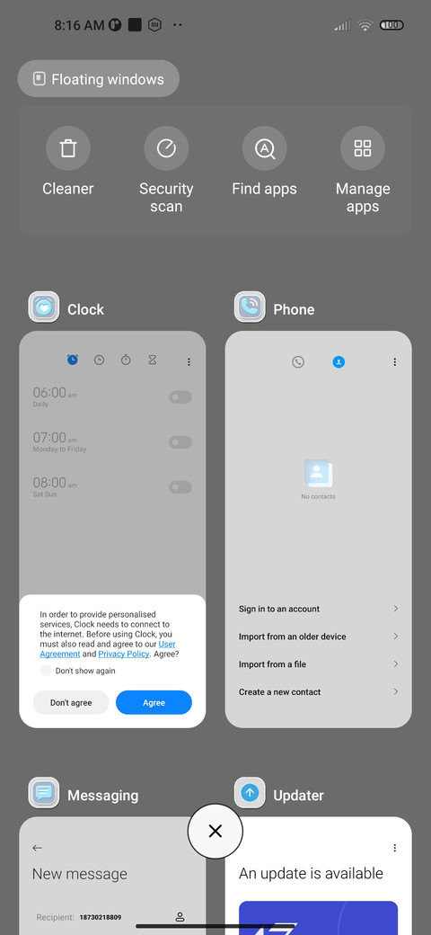 Simple Capsule screenshot