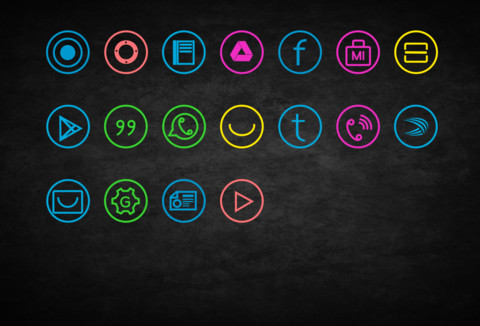 Clock Neon screenshot