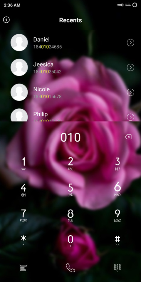 MiOs screenshot