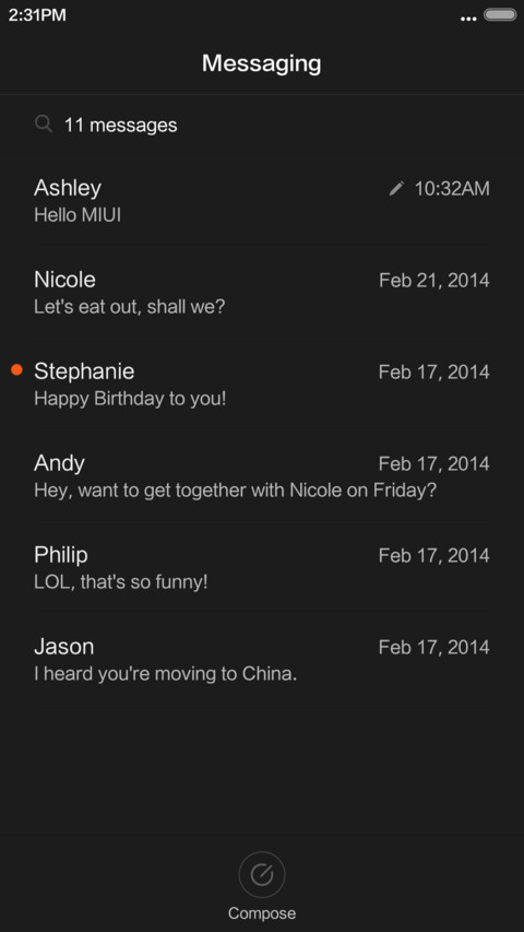 IosMidnight screenshot