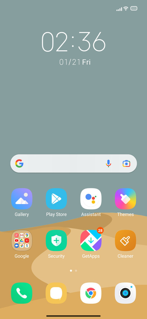 X pro screenshot