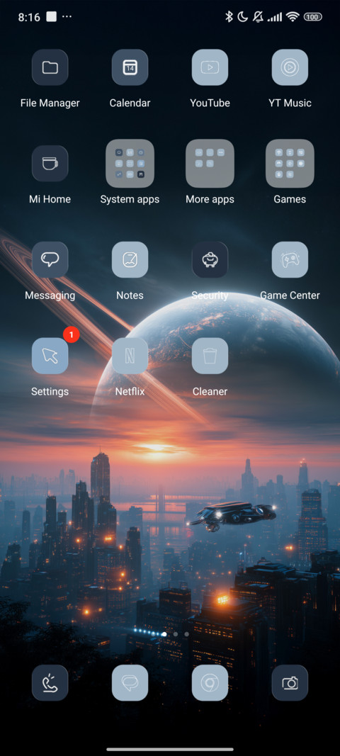 Planet screenshot