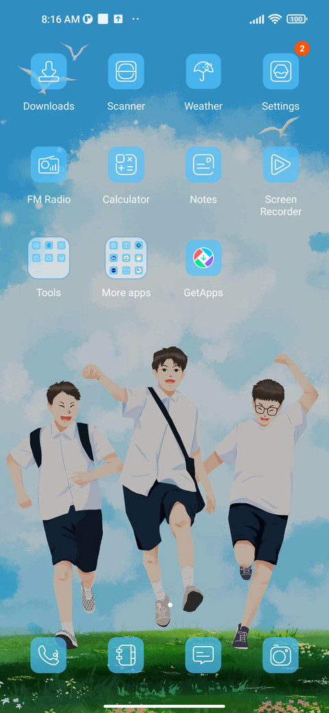 Teenage sky screenshot